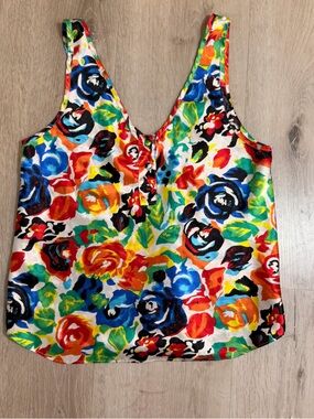Vintage Victoria’s Secret 90s Satin Floral – Size L